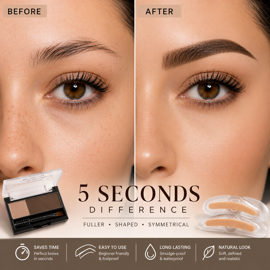 StampBrow Eyebrow Stamp Kit Fuller Natural Brows In Seconds
